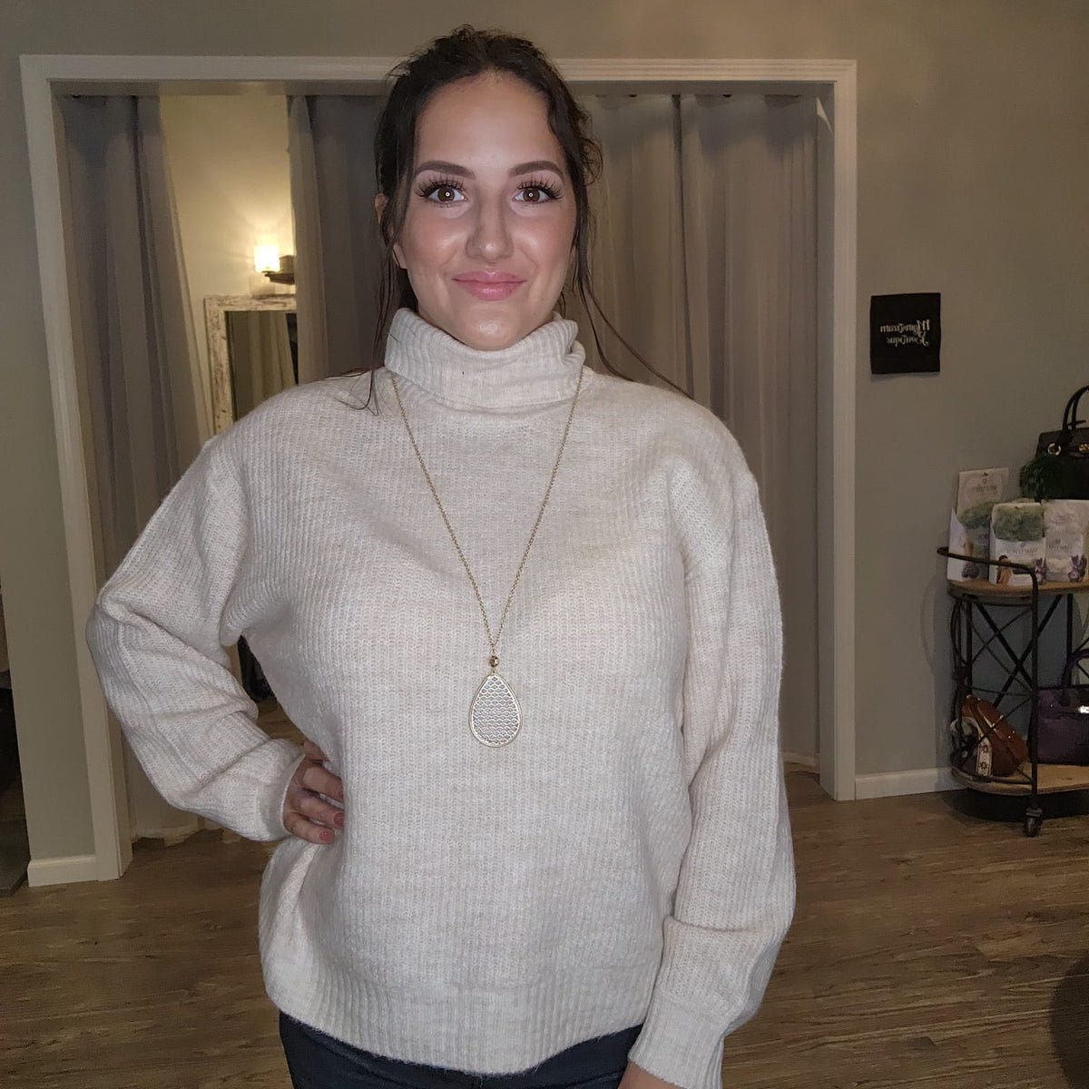 Turtleneck Pullover – Mainstream Boutique-Fargo